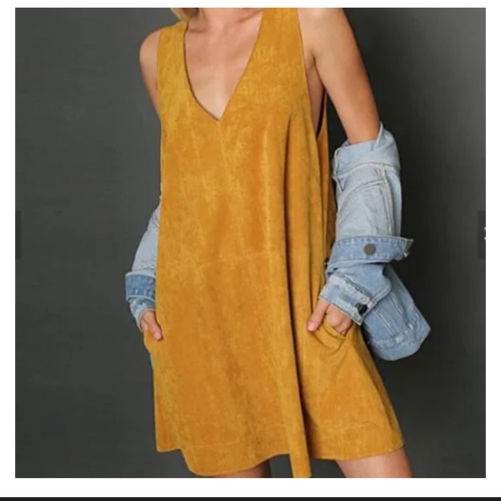 UMGEE usa womens mustard gold dress womens Medium